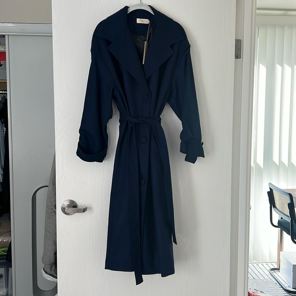 NWT Blue Trench